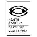 ISO 45001:2018 NSAI Certified