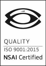 ISO 9001:2015 NSAI Certified